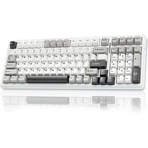 AULA F99 Wireless Mechanical Keyboard Tri-Mode BT 2.4G Hot-Swap RGB Black